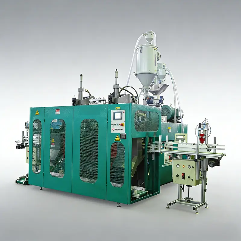 ZQY70D Fully Automatic Extrusion Blow Molding Machine（Double Station） 1
